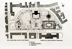1934_Lageplan eines neuen Stadtgartens