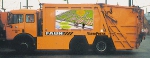 LastwagenMitPlakat