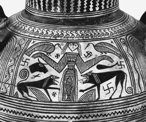 Potnia Theron, antique vase painting