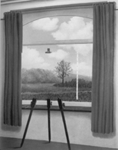 René Magritte: "La Condition Humaine I", 1933